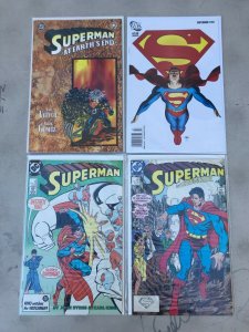 SUPERMAN 4PC LOT (VF/NM) AT EARTH'S END!! 1987