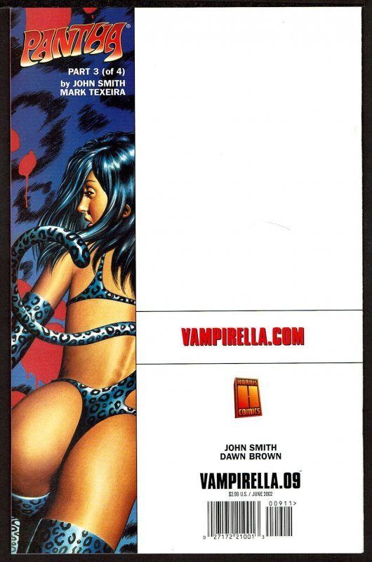 Vampirella #9  ( 2002, Harris)  9.2 NM-