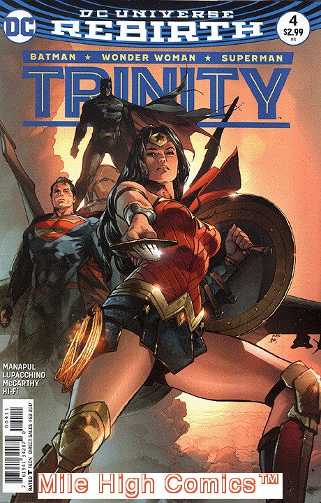 TRINITY (2016 Series)  (DC REBIRTH) #4 Very Fine Comics Book
