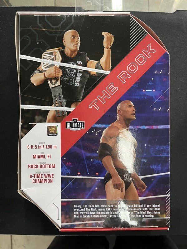 Mattel Ultimate Edition The Rock Figure