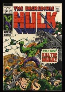 Incredible Hulk #120 NM- 9.2 Roy Thomas!  Herb Trimpe Artwork!