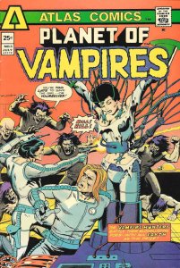 Planet of Vampires #3 VG ; Atlas | low grade comic Last Issue