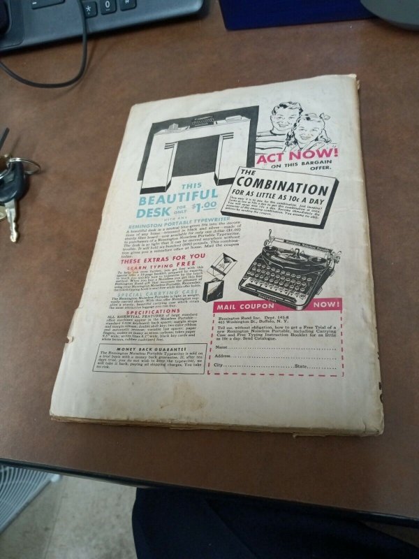 pulp ARGOSY WEEKLY 287 #2 Aug 27 1938 Golden age magazine painted cover sci-fi?