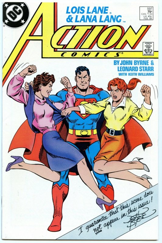 Action Comics 597 Feb 1988 NM- (9.2)