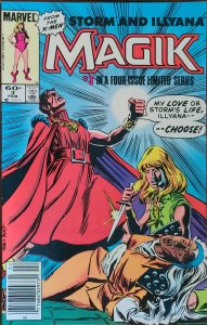 Magik (Storm and Illyana Limited Series) #3 (1984)cover.
