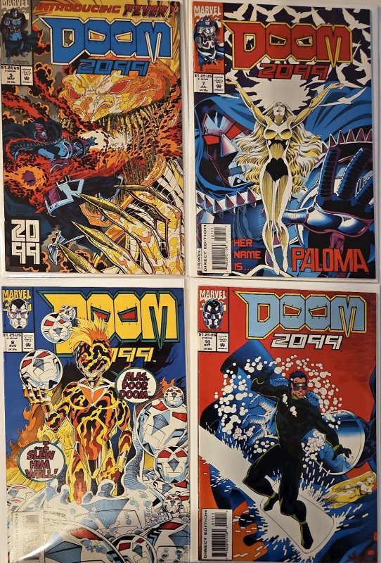 DOOM 2099 15 Books MARVEL COMICS 90s Comic Lot See Description