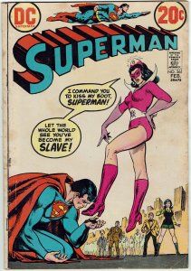 Superman #261 Star Sapphire VG