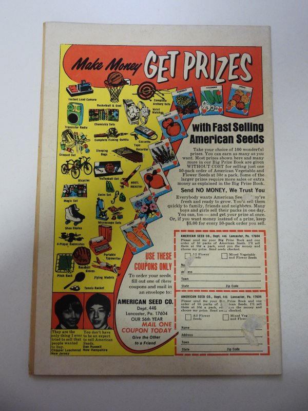 Crypt of Shadows #10 (1974) VG Condition tape pull bc