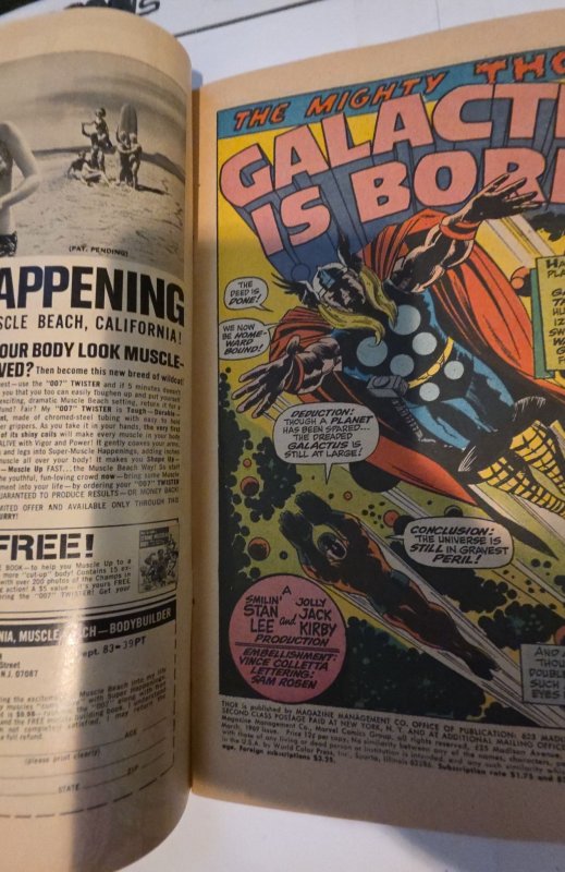 Thor #162 (1969)Galactica a Borning