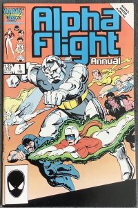 Alpha Flight Annual #1 (1986, Marvel) VF