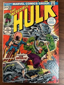 Incredible Hulk #163 FN Cover art by Herb Trimpe (Marvel 1973)