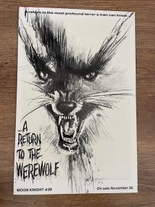 Moon Knight # 28 VF/NM Marvel Comic Book Bill Sienkiewicz Series 14 J267