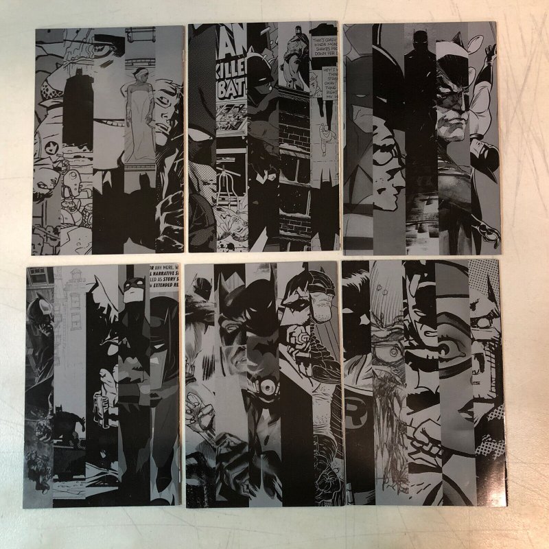 Batman Black And White 2nd series (2014) #1 2 3 4 5 6 (VF/NM-) Complete Set DC