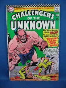 Challengers of the Unknown #52 (Oct-Nov 1966, DC) F VF