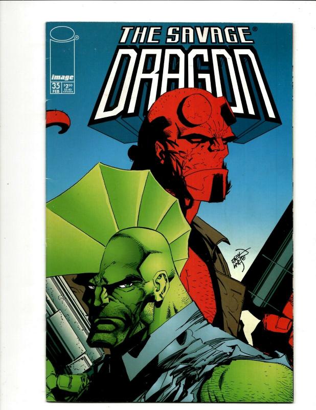 11 Comics Savage Dragon #7 35 Dragon #2 Nine Volt #2 3 4 Superpatriot #1-4 J54 