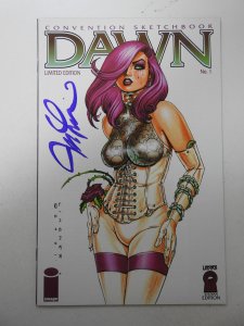 Dawn: Convention Sketchbook #2002 Limited Edition (2002) VF+ ! Signed w/ COA!