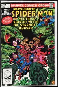 Marvel Team-Up Annual #5 (1982) Scarlet Witch