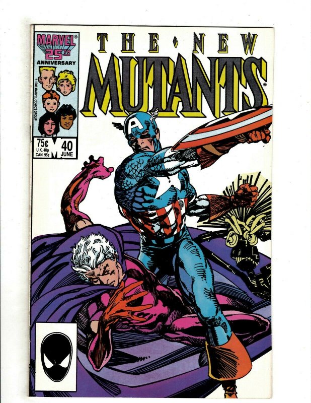 12 The New Mutants Marvel Comics # 38 39 40 41 42 43 44 45 46 47 48 49 Namor RB7