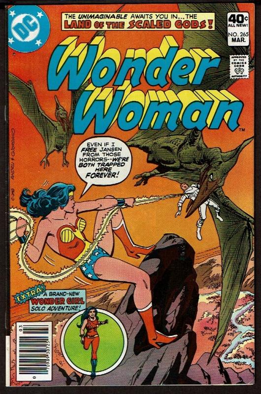 Wonder Woman #265 (1st Series) Wonder Girl Backup Story.  8.0 VF 