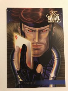 GAMBIT #4 card : Marvel Annual 1995 Flair; NM/M;  X-men, base