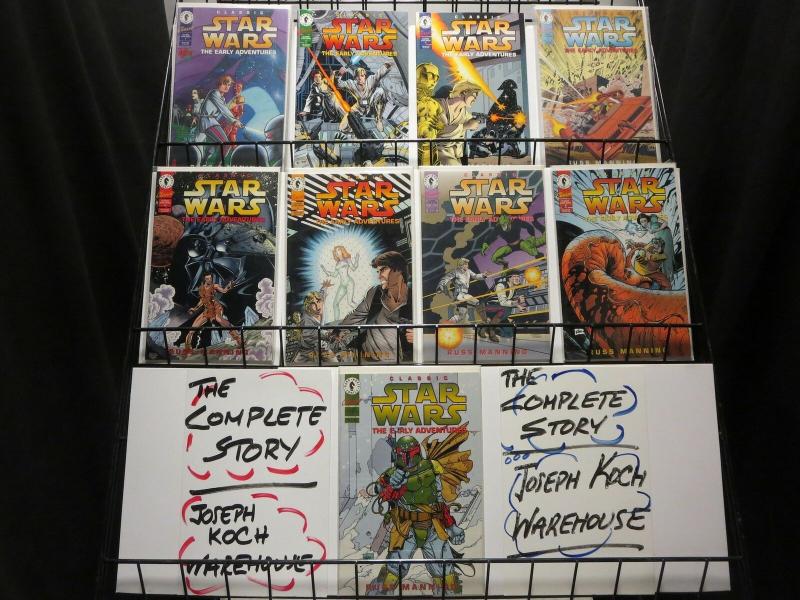 CLASSIC STAR WARS EARLY ADVENTURES  1-9  RUSS MANNING