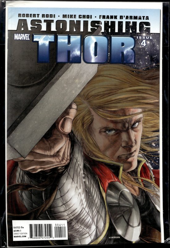 Astonishing Thor #4 (2011) Thor