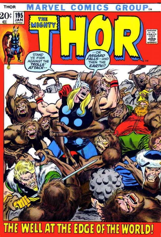 Thor #195 FN; Marvel | save on shipping - details inside