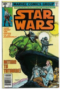STAR WARS#31 VF 1979 MARVEL BRONZE AGE COMICS