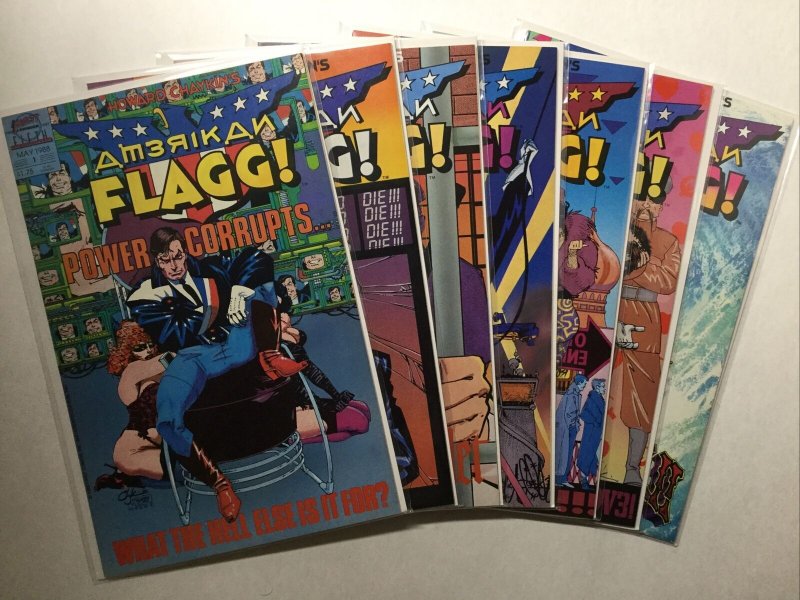 American Flagg 1-36 38-50 1-12 Special 1 Nm- Near Mint- 9.2 First Comics