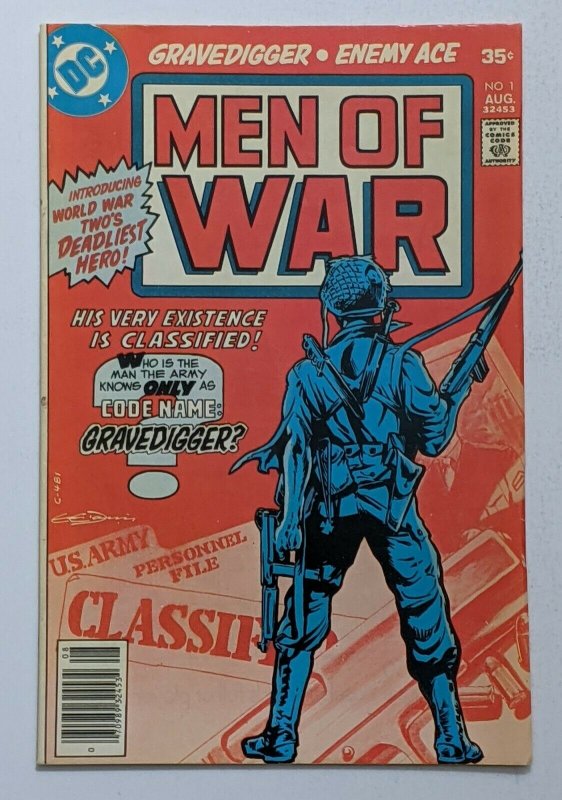 Men Of War #1 (Aug 1977, DC) FN+ 6.5 
