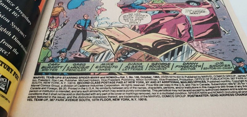 MARVEL TEAM-UP #146 (1972 Series) (1984) (MARVEL) NM-/NM