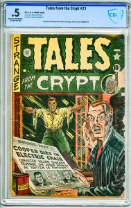 Tales from the Crypt #21 (1950) CBCS .5 see description