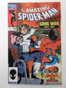 The Amazing Spider-Man #285 (1987) Gang War Part 2 Sharp Fine+ Condition!