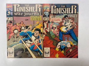3 Punisher War Journal MARVEL comic books #22 24 29 42 KM15