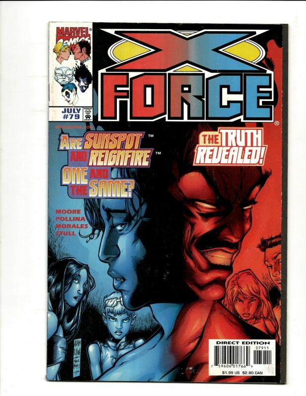 10 Comics XForce 55 61 64 65 76 78 79 Annual 96 Savag Wolverine 1 Origins 12 SN1