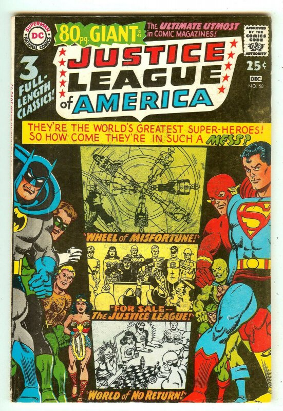 Justice League Of America 58   Giant G-41
