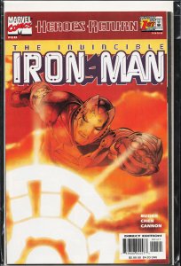 Iron Man #1 Sunburst Cover (1998) Iron Man