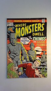 Where Monsters Dwell #24 (1973) vg