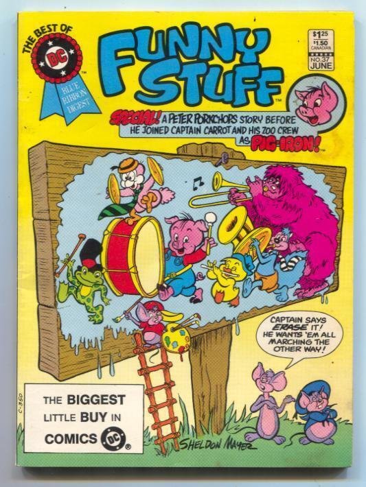 Best Of DC #37 1983- FUNNY STUFF-SHELDON MAYER ART -DC VF-