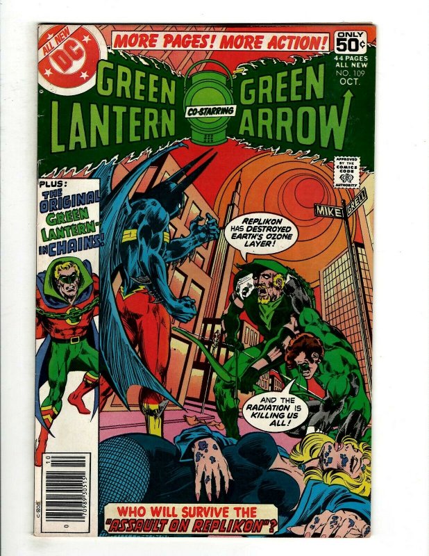 10 Green Lantern and Green Arrow DC Comics 100 101 102 103 104 105 106 + J461
