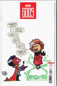 G.O.D.S. #1 Young Cover (2023) G.O.D.S.