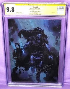 THOR #5 CGC 9.8 Donny Cates Signature Series Nic Klein 3rd Print Virgin Variant