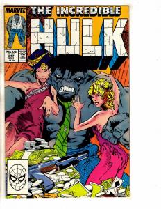 7 Incredible Hulk Marvel Comic Books # 347 348 349 350 351 352 353 Thor TW54