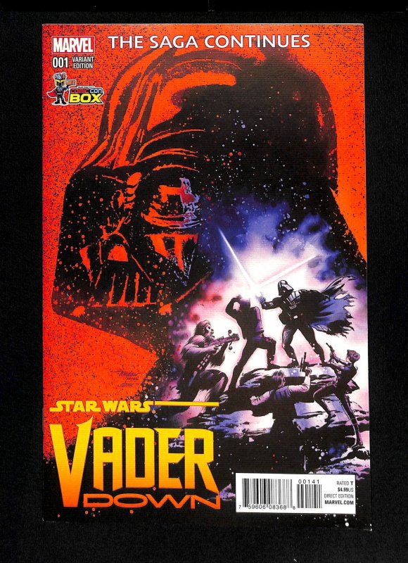 Star Wars: Vader Down #1 Mike Mayhew Variant Comic Con Box Exclusive