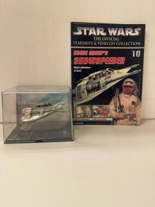 Rebel Snowspeeder Star Wars Vehicles Collecton Magazine and Ship Model #10 TB6