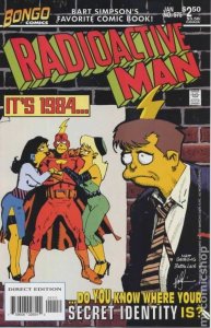 (2001) The SIMPSON’S RADIOACTIVE MAN Vol 2 #575 (5)! Bongo Comics! RARE!