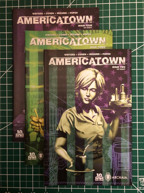 Americatown #1, 2, 3, 4 (2015)