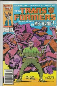 Transformers #26 ORIGINAL Vintage 1987 Marvel Comics Optimus Prime Funeral