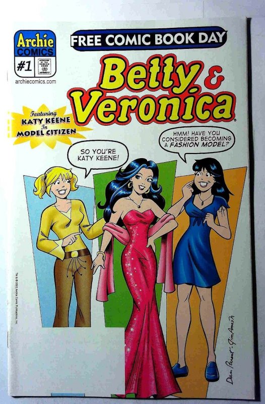 Betty & Veronica FCBD #1 (2005) Archie Comics 1st Print Comic Book