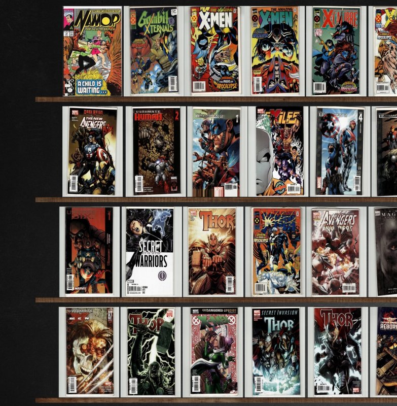 Huge Lot 140+ Comics with Captain America, Thor, The Ultimates 2 & More!